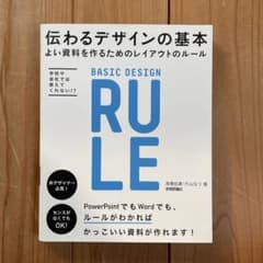 伝わるデザインの基本 = BASIC DESIGN RULE : よい資料を作…のサムネイル