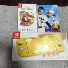 Nintendo Switch Lite イエロー 本体パワプロ付き充電器なし - メルカリ