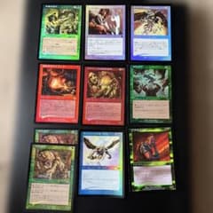 MTG カード Foil10枚セット※白かけ、汚れ、スレ有のサムネイル