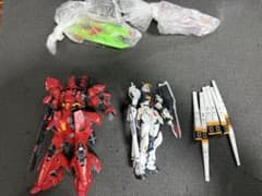 RG 1/144 ν건담 & 사자비 세트 조립 완료 미도장