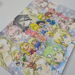 ドクターストーン　ファンアートA4　オリジナル構図のサムネイル