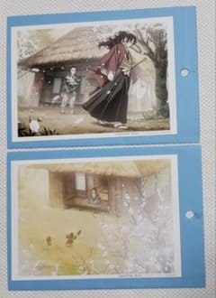 귀멸의 칼날 기둥 연고편 ED 장면사 브로마이드 복권 계국연단 탄요시 탄지로 禰豆子