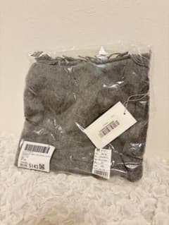 処分前セール‼️ Johnstons 100%カシミヤ グレー マフラーのサムネイル