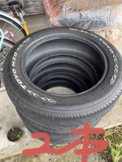 値下げ　TOYO ホワイトレター　215/60R17C 2本のサムネイル