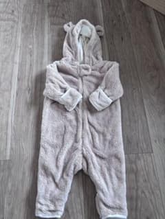 美品　フリース ロンパースのサムネイル