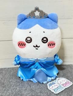 【ゆうパケットプラス】ちいかわ　プリンセス誕生日ぬいぐるみ　ハチワレのサムネイル