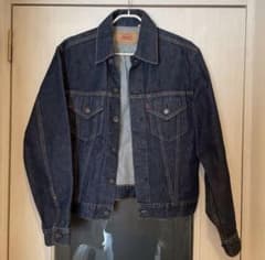 Levi's 70505 ダークブルー デニムジャケット Lサイズ - メルカリ