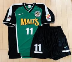 NIKE ヴェルディ川崎 1998 HOME #11 カズ 上下セット XL/Lのサムネイル
