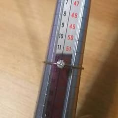 ダイヤモンド 華奢リングのサムネイル