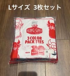 新品未開封】 KING GNU 3 COLOR PACK TEES Lサイズ - メルカリ
