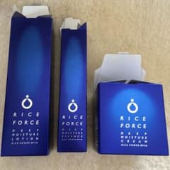RICE FORCE ディープモイスチュア 3点セットスキンケア - メルカリ