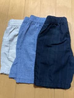 ハーフパンツ 90cm 3枚セットのサムネイル