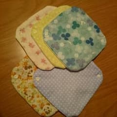 あみゆ様専用 おりもの用布ナプキン5枚セットのサムネイル