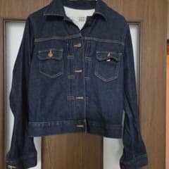 無印良品 デニムジャケット インディゴ Lのサムネイル