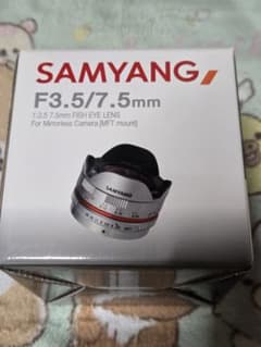 SAMYANG 単焦点魚眼レンズ 7.5mm F3.5 フィッシュアイ - メルカリ
