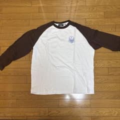 XLARGE ラグランロングスリーブTシャツ ホワイト ブラウン XLのサムネイル