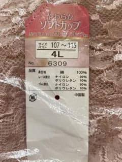 新品未使用！　4Lサイズブラジャーのサムネイル