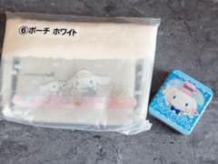 シナモロールセット【 きゅんちょコれ ＆ 当りくじ⑥ポーチ ホワイト 】のサムネイル