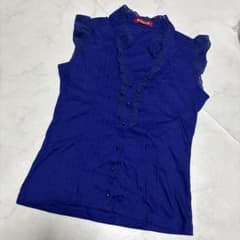 アプワイザーリッシェ　フリル付き ノースリーブのサムネイル