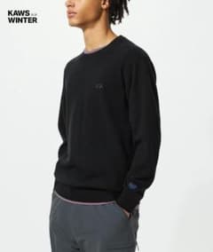 UNIQLO/KAWS カシミヤクルーネックセーター 485272 2025AW - メルカリ