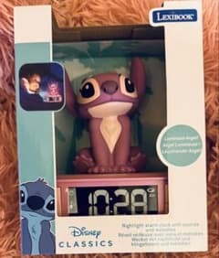 【新品未開封・正規品】 値下げ交渉〇ディズニー エンジェル ナイトライト 時計