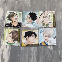 ハイキュー!!展ステッカー 6枚セットのサムネイル
