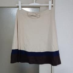ROPE バイカラーフレアスカートのサムネイル