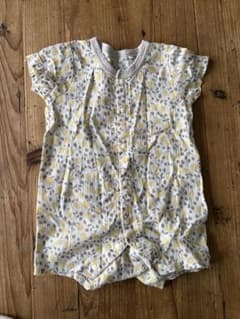 ベビー ロンパース カバーオール 60-70cm 花柄のサムネイル