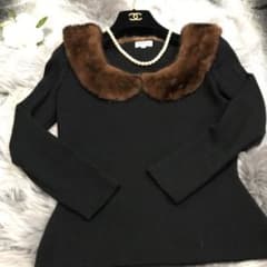 フォクシーカシミヤミンク襟  センターのサムネイル