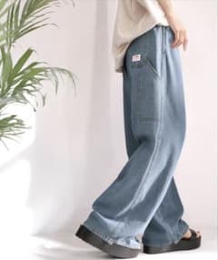 Java ライトブルー デニムパンツ Lサイズのサムネイル