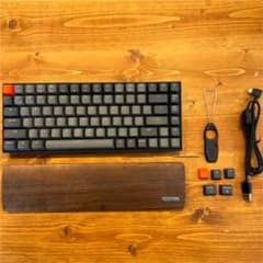 キークロン Keychron　K2 キーボード赤軸とパームレストの2点セットのサムネイル