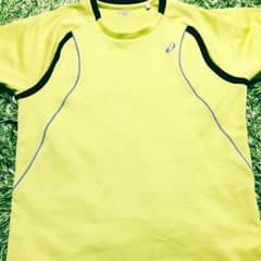 asics TシャツLサイズ ライトグリーンのサムネイル