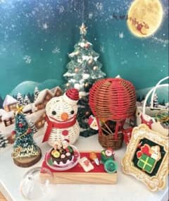 クリスマスセット　ミニチュアスイーツ　ハンドメイド