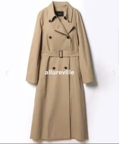 新品】allurevilleギャバタックスリーブトレンチコート（サイズ1