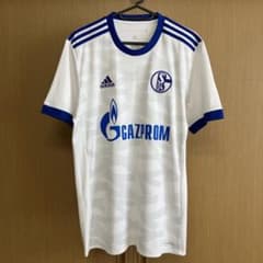  × FCシャルケ04 ユニフォーム プラクティスシャツ Lサイズ adidas × FCシャルケ04 ユニフォーム プラクティスシャツ Lサイズ