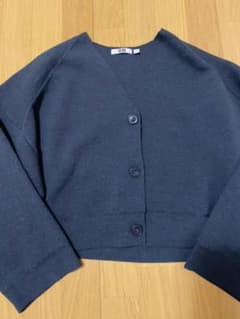 UNIQLO メリノブレンドショートカーディガンのサムネイル
