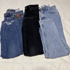 ZARA ジーンズ3本セットのサムネイル