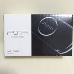 トラキチさま専用生産終了商品！！商品未使用PSP-3000ピアノブラックのサムネイル