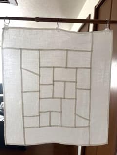 ポジャギ ハンドメイド ホワイトリネン - メルカリ