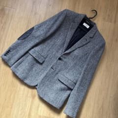 SAINT LAURENT ヘリンボーン テーラードジャケット m66308903608_1.jpg?1743325355