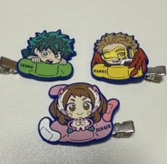 僕のヒーローアカデミア 前髪クリップ 3個セットのサムネイル