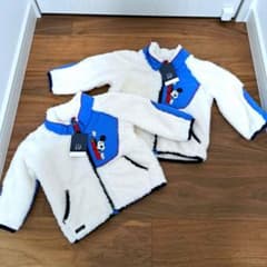 【兄弟セット90・80】baby GAP フリースジャケット ミッキー ＊新品＊のサムネイル