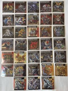 元祖SDガンダムスナックII シール全33種 フルコンプ - メルカリ