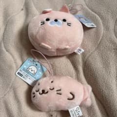 【新品未使用】しろたん,ごろねこサミット,オバケーヌ,ストラップ 3個セットのサムネイル