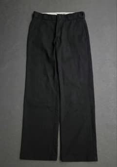 【Dickies】874 Black 32 L78.5cm Excellent Condition Work Pants