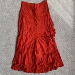 h&m フリル　スリットスカートのサムネイル
