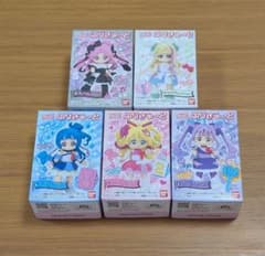 キミとアイドルプリキュア 　ぷりきゅーと　５体セット【おまけ付】のサムネイル