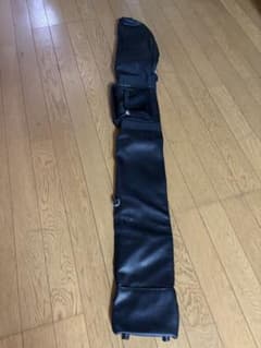 竹刀袋 ブラック 剣道用　合革　3本入れのサムネイル