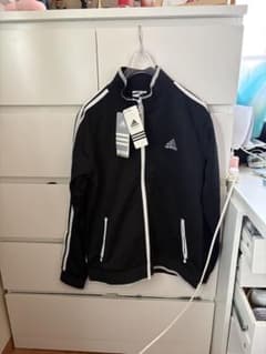 新品 adidas トラックジャケット 黒のサムネイル