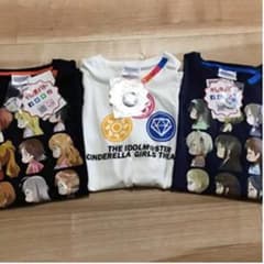 アイドルマスター　シャツ　3枚セットのサムネイル
